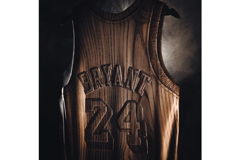 SNK Labs Kobe Bryant Wooden Sculpture Italy