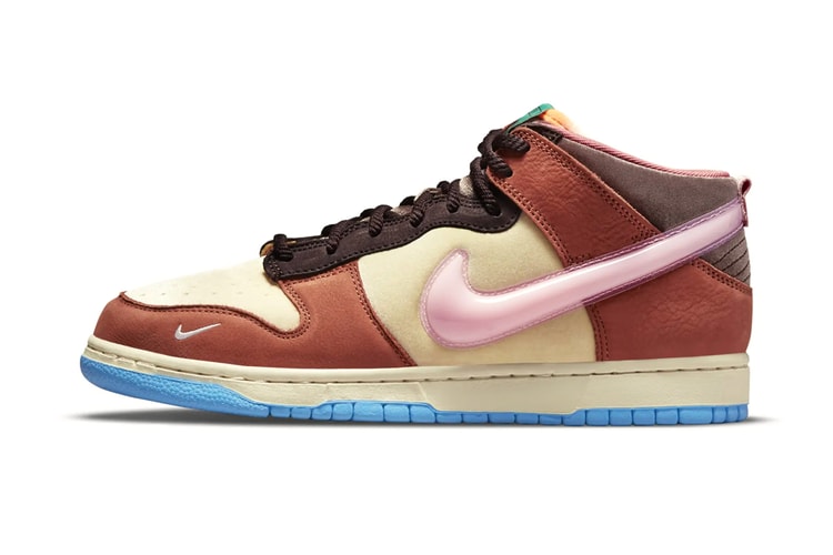 The Social Status x Nike Dunk Mid "Chocolate Milk" Is Getting a Second Delivery