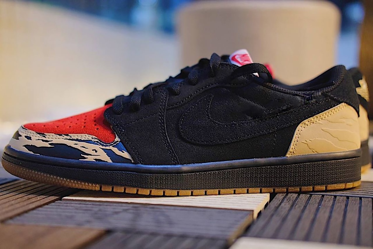 solefly air jordan 1 low black red yellow air carnivore nike sb dunk low bison release info date store list buying guide photos price 