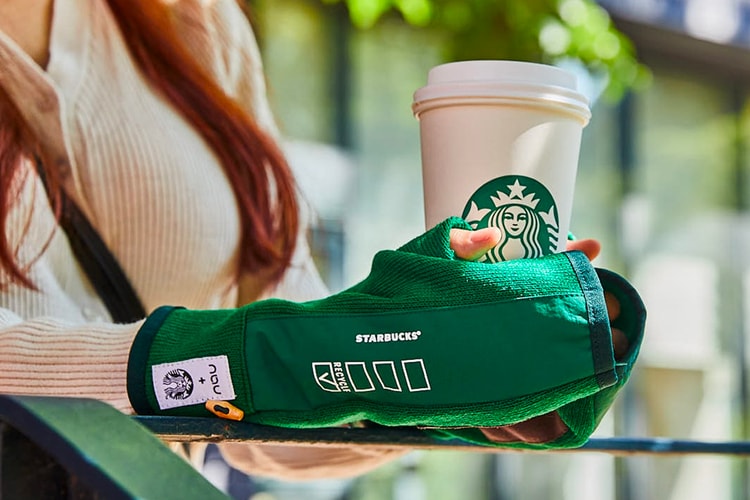 Starbucks Korea Creates Insulating Mittens From Plastic Waste