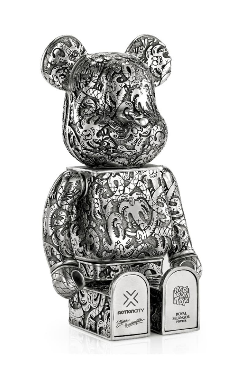 Steven Harrington Pewter Metal BE@RBRICK Medicom Toy
