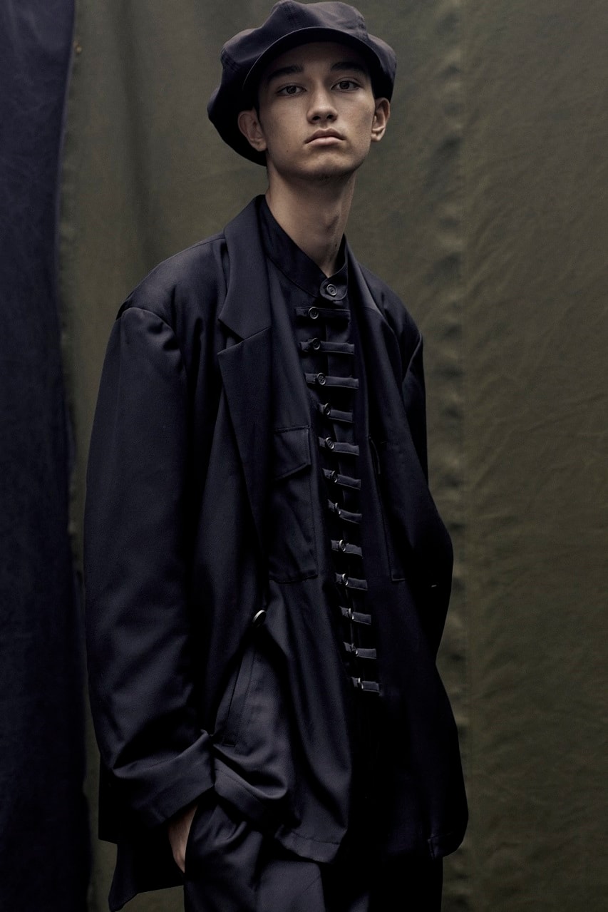 S’YTE fall winter 2021 leather denim fashion jackets working from home relaxed fit Yohji Yamamoto balloon minimal tailoring stretch fabric comfort business formal garment 40 years 10 anniversary biker sport military
