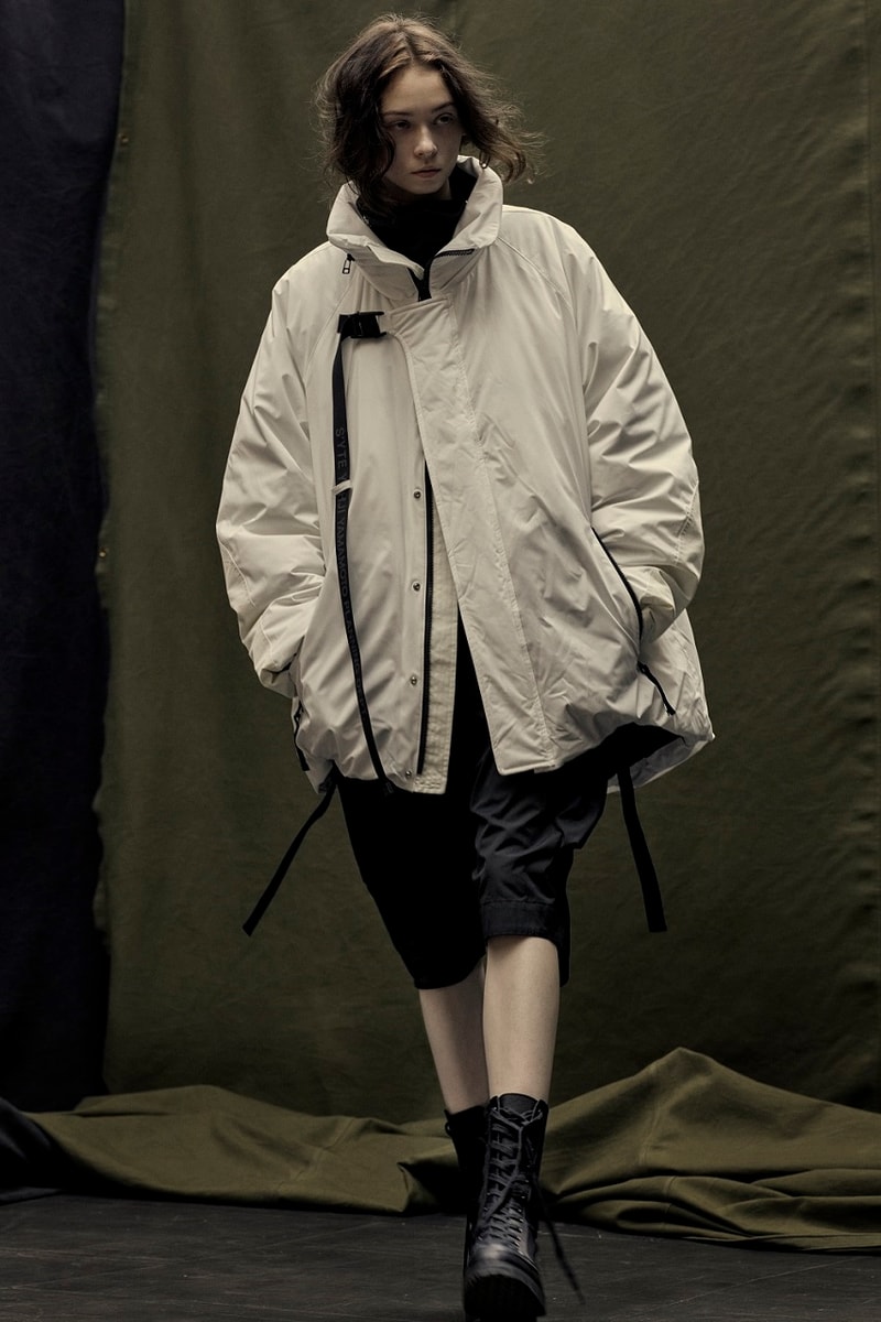 S’YTE fall winter 2021 leather denim fashion jackets working from home relaxed fit Yohji Yamamoto balloon minimal tailoring stretch fabric comfort business formal garment 40 years 10 anniversary biker sport military