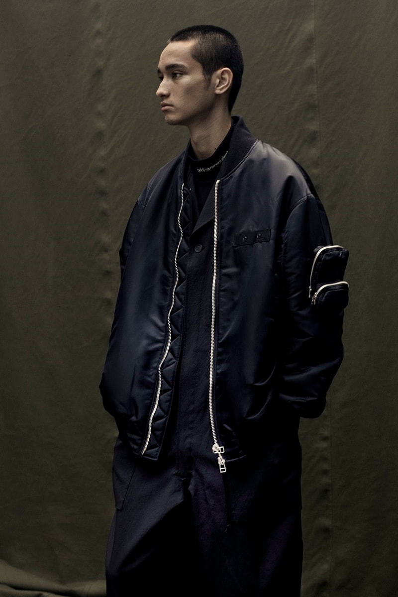 S’YTE fall winter 2021 leather denim fashion jackets working from home relaxed fit Yohji Yamamoto balloon minimal tailoring stretch fabric comfort business formal garment 40 years 10 anniversary biker sport military