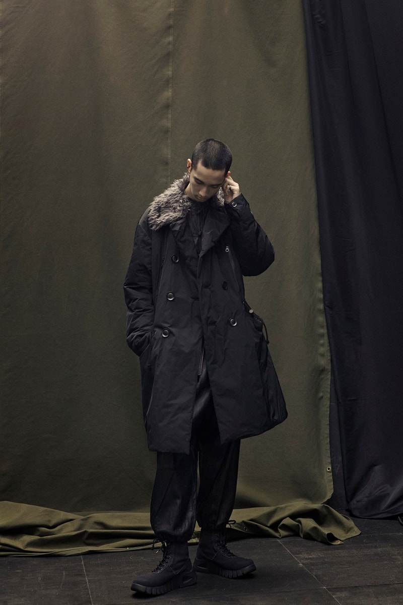S’YTE fall winter 2021 leather denim fashion jackets working from home relaxed fit Yohji Yamamoto balloon minimal tailoring stretch fabric comfort business formal garment 40 years 10 anniversary biker sport military