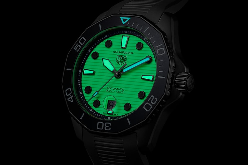 TAG Heuer Reintroduces Its Full Lume Night Diver Aquaracer Professional 300