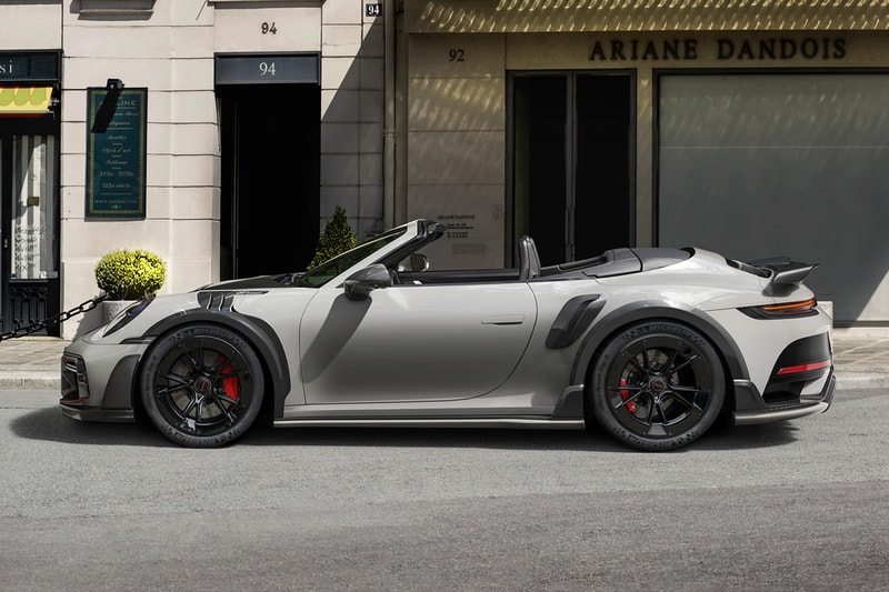 TECHART GTstreet R Cabriolet Porsche 911 Turbo S Cabriolet 992 Gen Tuned Custom Overhauled V6 Twin Turbo 800 HP 
