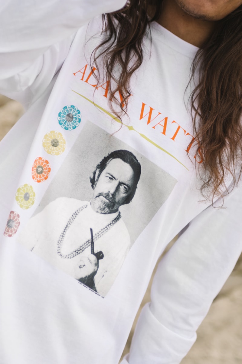 Teejerker x Alan Watts Capsule Release Info lookbook 