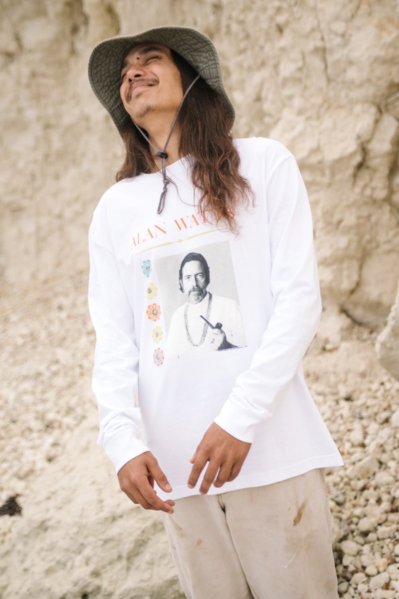 Teejerker x Alan Watts Capsule Release Info lookbook 
