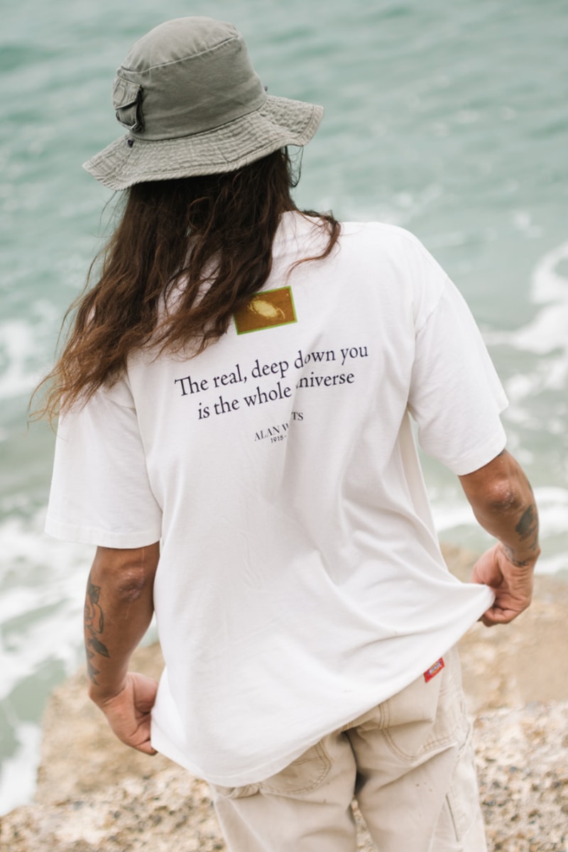 Teejerker x Alan Watts Capsule Release Info lookbook 
