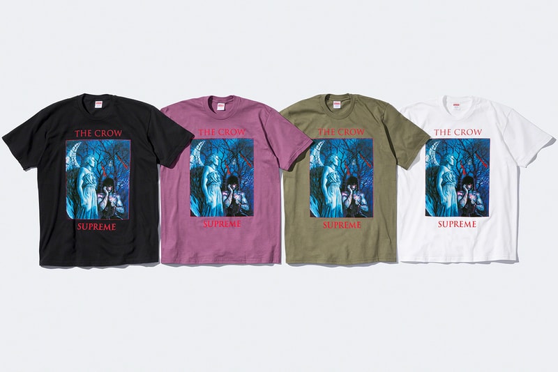 The Crow Supreme Fall 2021 Collaboration Release Info Date Buy James O’Barr Medicom Toy Kubrick