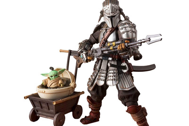 Bandai Tamashii Nations Delivers Meisho Movie Realization Ronin 'The Mandalorian' Beskar Armor Figure Featuring Grogu