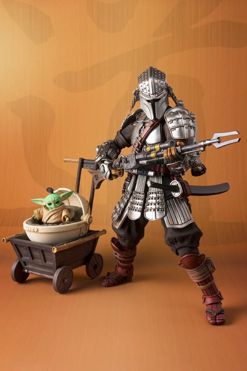 The Mandalorian Grogu Ronin Beskar Armor meisho Movie Realization action Figure release info