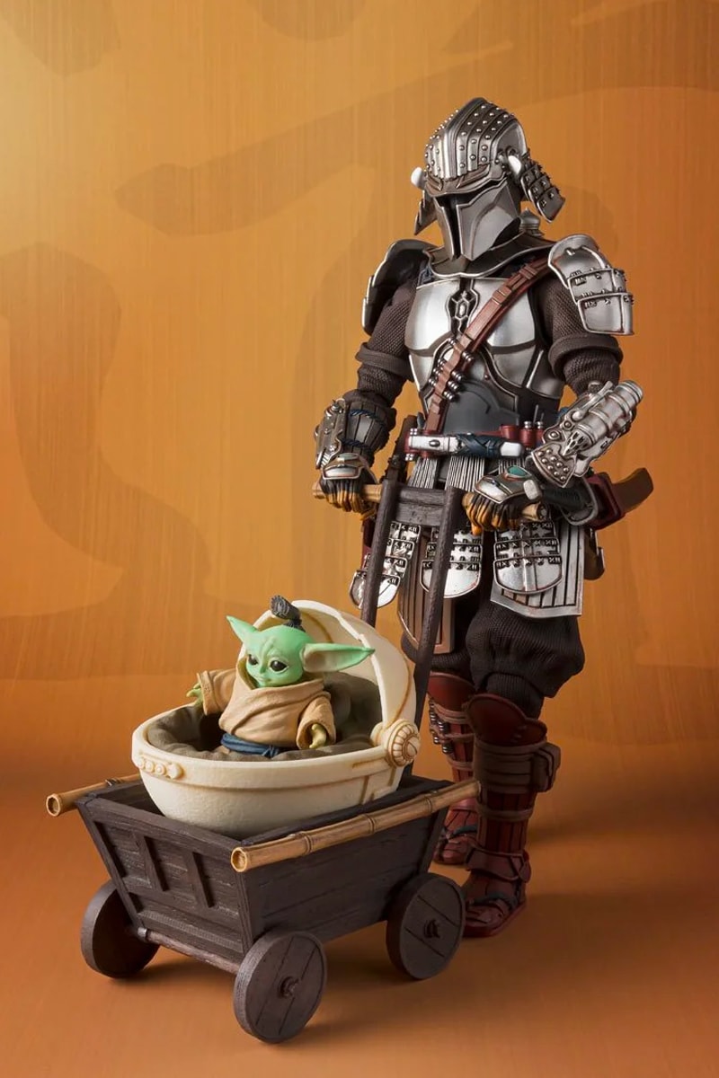 The Mandalorian Grogu Ronin Beskar Armor meisho Movie Realization action Figure release info