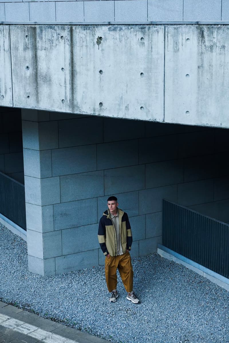 The North Face Urban Exploration FW21 Debuts Weather-Ready Technical Capsule urban sprawl urban elegance second drop lookbook autumn winter windbreaker