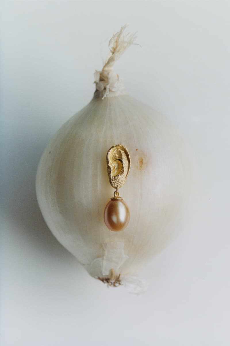 THE SHOPHOUSE Presents Joy BC and Chris Rhodes' Joint Exhibit 'POMODORO' hong kong london goldsmith jewelry artist photographer photography still life tomato onion contemporary art ancient mythology greek myths