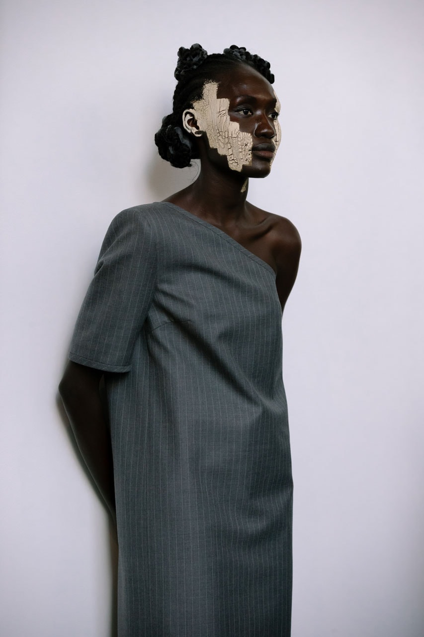 Backstage at Thom Browne's SS22 Show Spring Summer 2022 New York Fashion Week