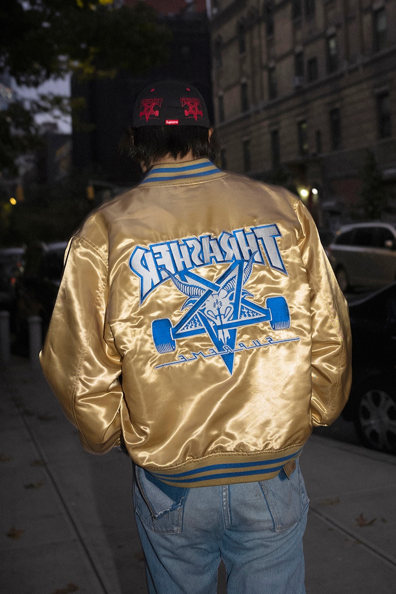 Thrasher Supreme Fall 2021 Collaboration Release Info Date Buy Price Skate and Destroy