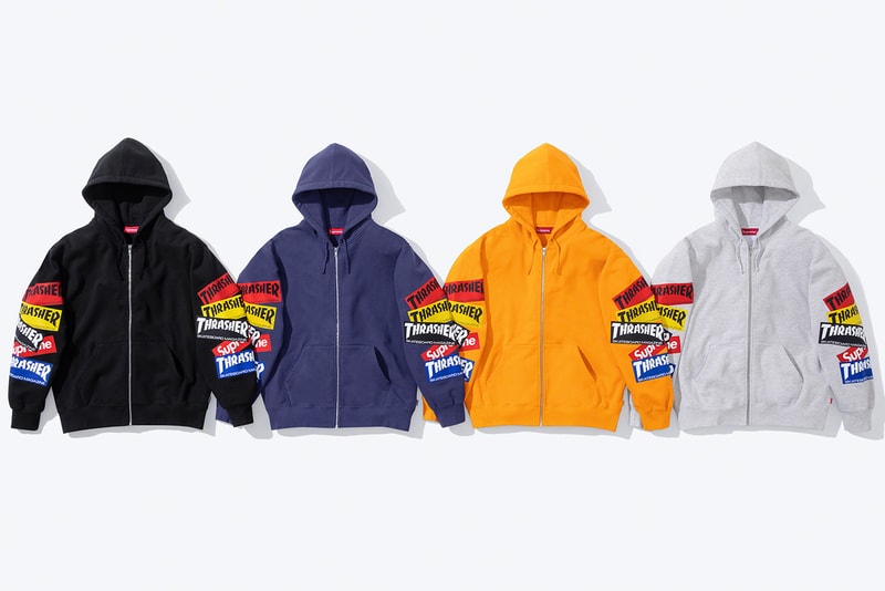 Thrasher Supreme Fall 2021 Collaboration Release Info Date Buy Price Skate and Destroy