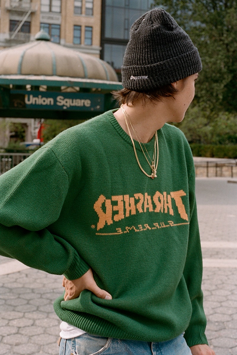 Thrasher Supreme Fall 2021 Collaboration Release Info Date Buy Price Skate and Destroy