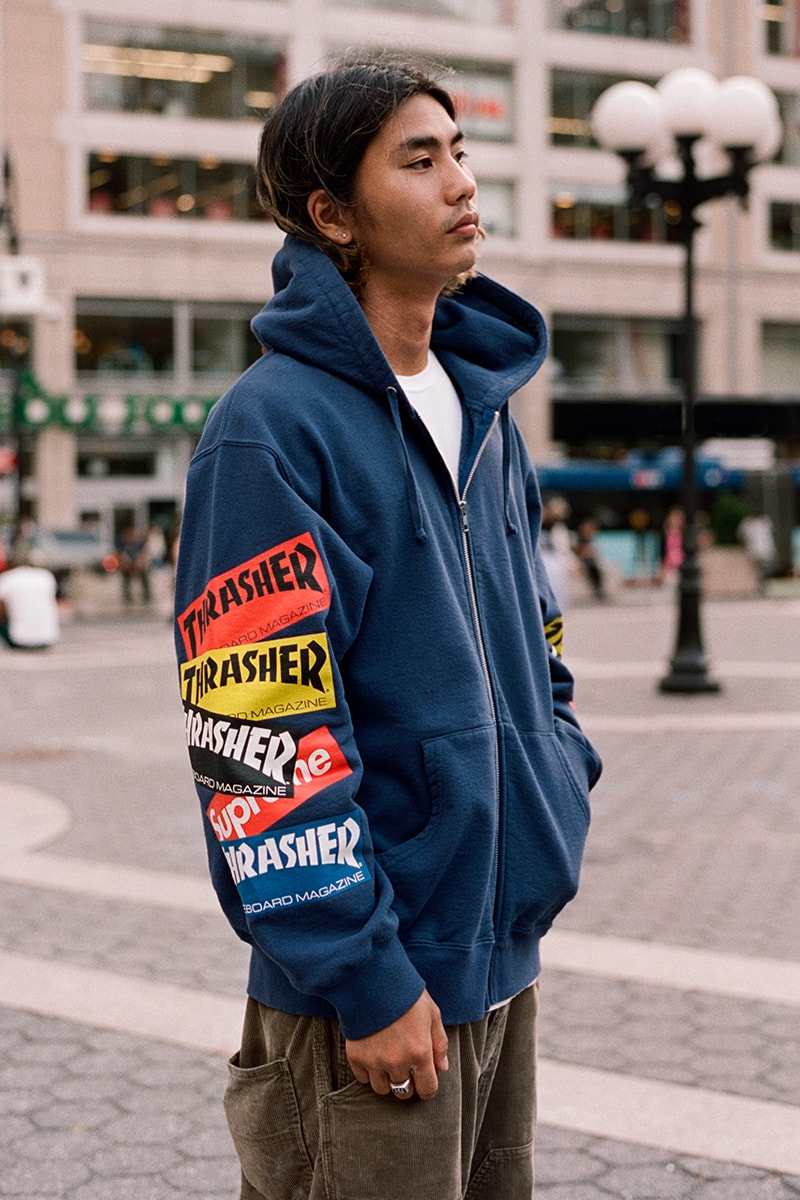 Thrasher Supreme Fall 2021 Collaboration Release Info Date Buy Price Skate and Destroy