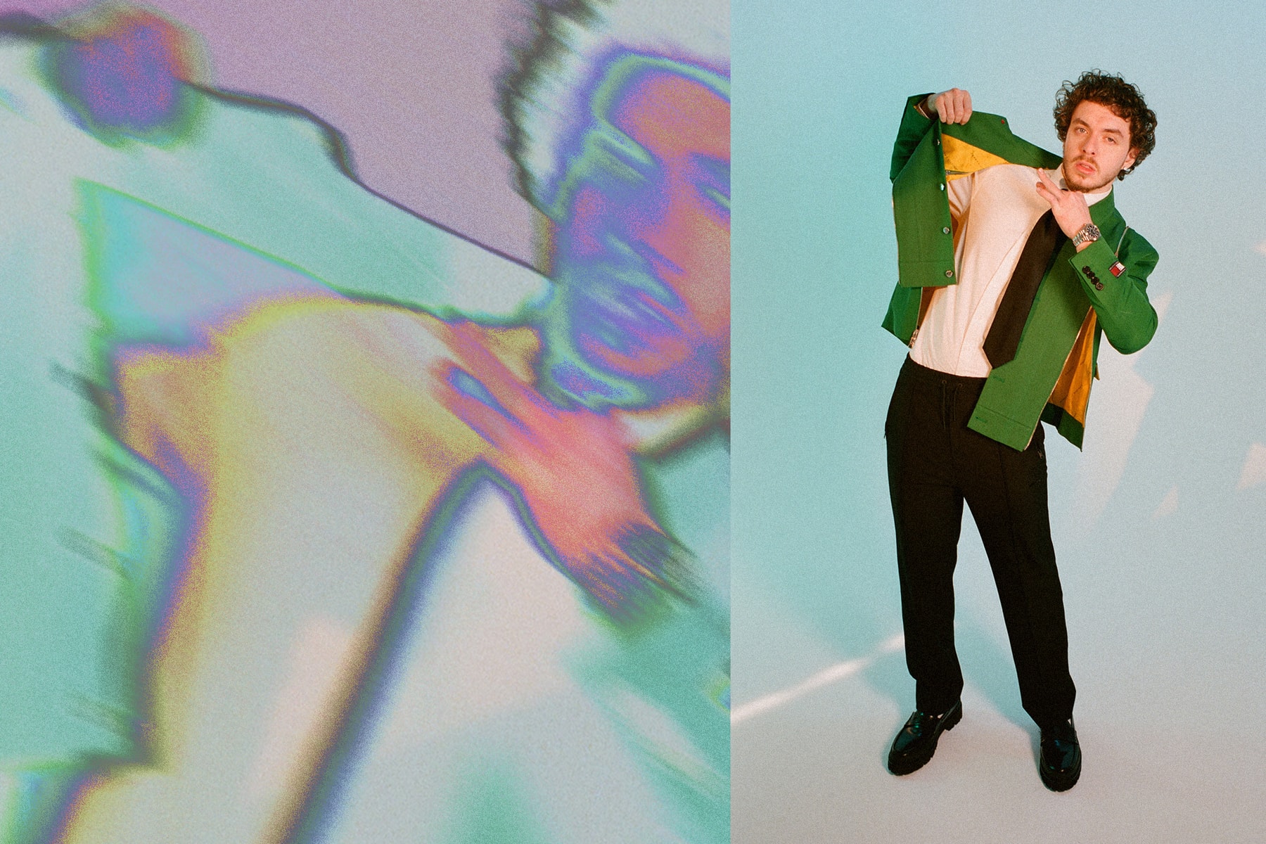 jack harlow Pass the mic Tommy Hilfiger Fall/Winter 21' campaign World of Hilfiger F/W 21' druski elmira grandfather tommy style midwest louisville kentucky fashion americana heritage theme met gala vma awards tour new music commitmentchildhood friends pass the mic campaign mag city thats what they all say dj drama dom cannon eminem babyface ray lil nas x pooh shiesty est gee collaborations take it slow low williams lil wayne gold