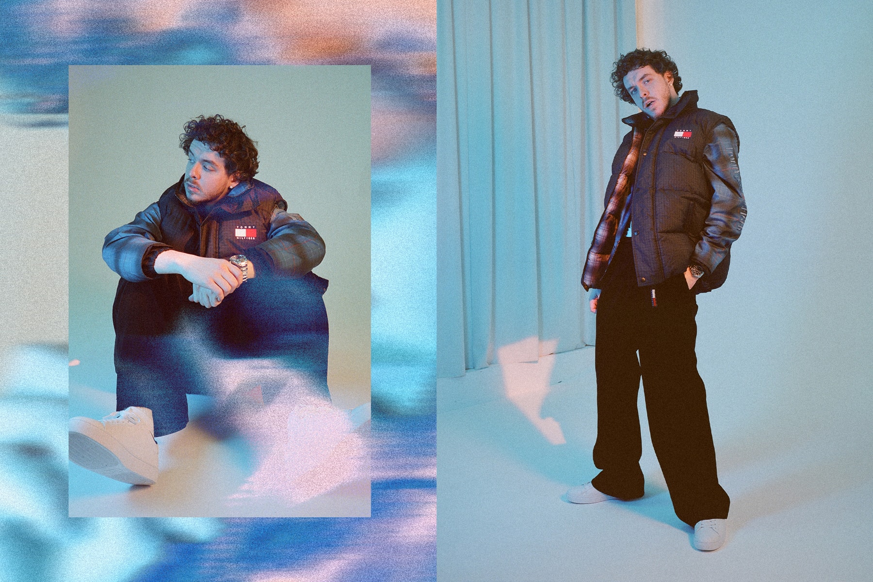 jack harlow Pass the mic Tommy Hilfiger Fall/Winter 21' campaign World of Hilfiger F/W 21' druski elmira grandfather tommy style midwest louisville kentucky fashion americana heritage theme met gala vma awards tour new music commitmentchildhood friends pass the mic campaign mag city thats what they all say dj drama dom cannon eminem babyface ray lil nas x pooh shiesty est gee collaborations take it slow low williams lil wayne gold