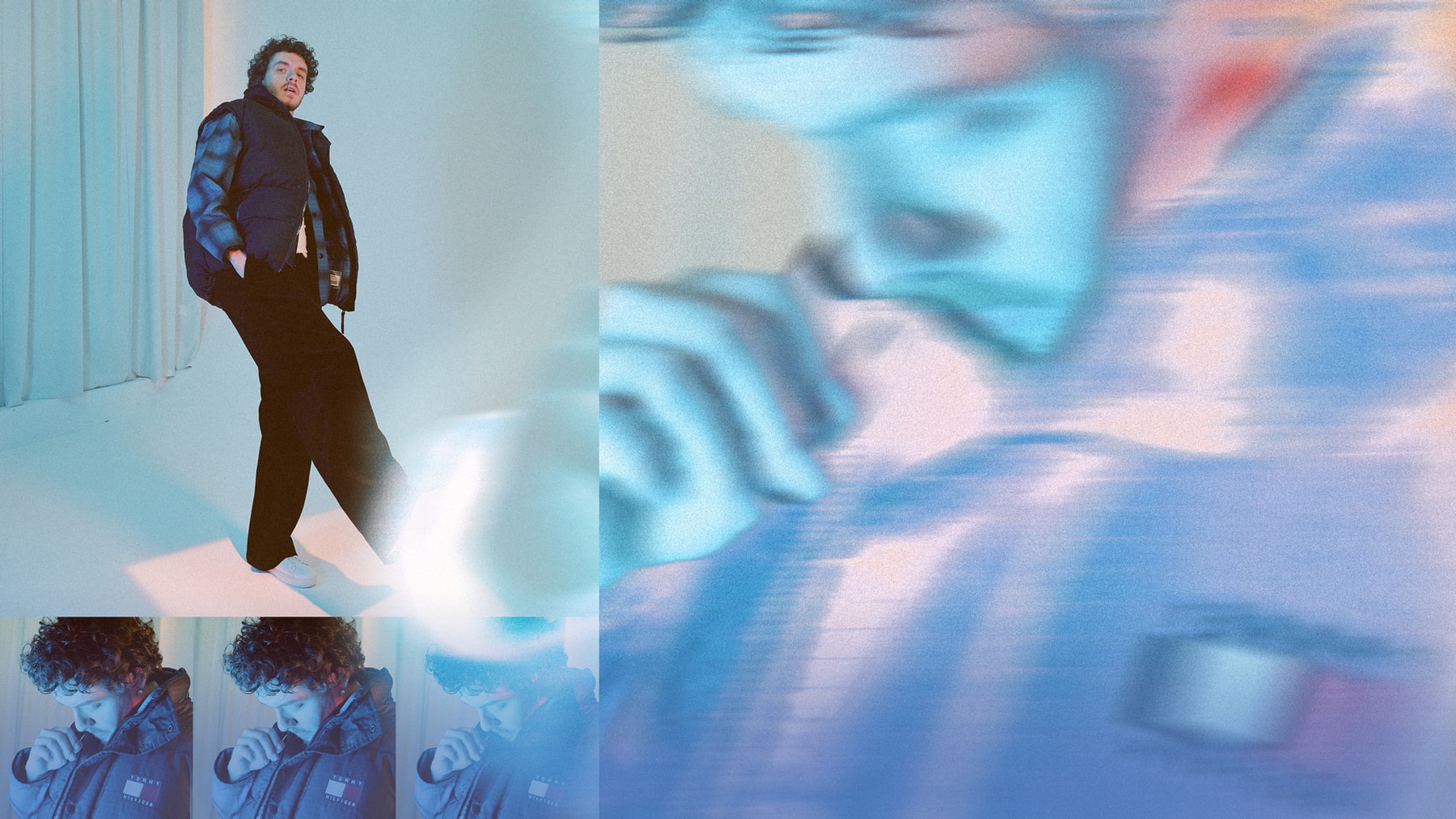 jack harlow Pass the mic Tommy Hilfiger Fall/Winter 21' campaign World of Hilfiger F/W 21' druski elmira grandfather tommy style midwest louisville kentucky fashion americana heritage theme met gala vma awards tour new music commitmentchildhood friends pass the mic campaign mag city thats what they all say dj drama dom cannon eminem babyface ray lil nas x pooh shiesty est gee collaborations take it slow low williams lil wayne gold