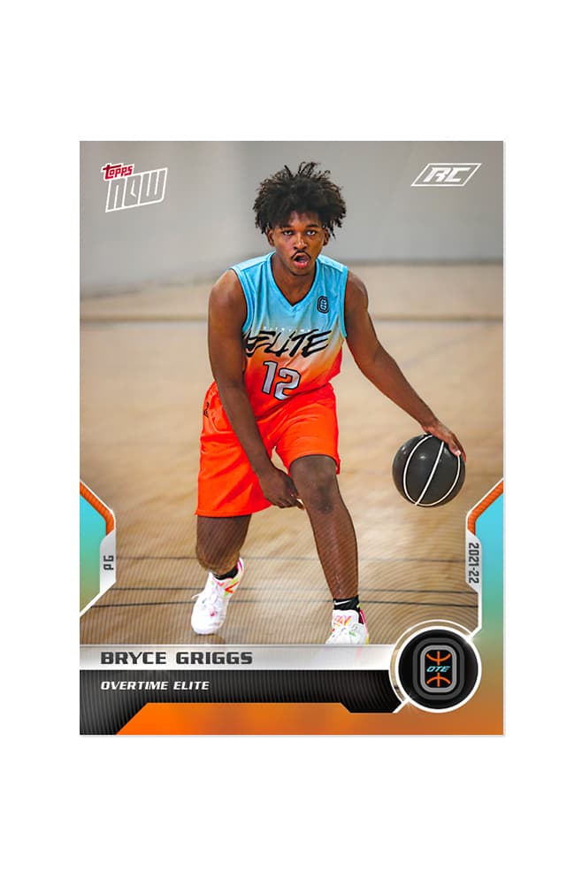 Topps overtime elite exclusive basketball card deal Jalen Lewis Bryce Griggs TJ Clark Izan Almansa sports nba cards 