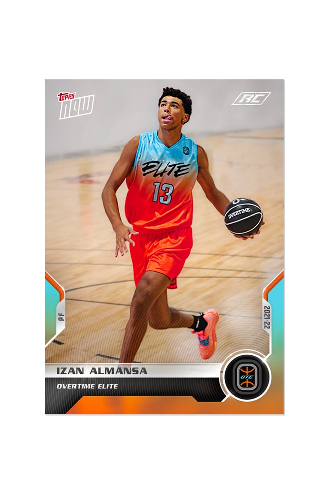 Topps overtime elite exclusive basketball card deal Jalen Lewis Bryce Griggs TJ Clark Izan Almansa sports nba cards 