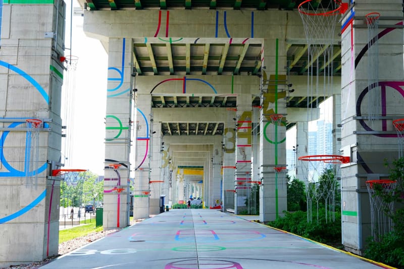 Toronto’s Gardiner Expressway Is Transformed Into a Public Art Project
