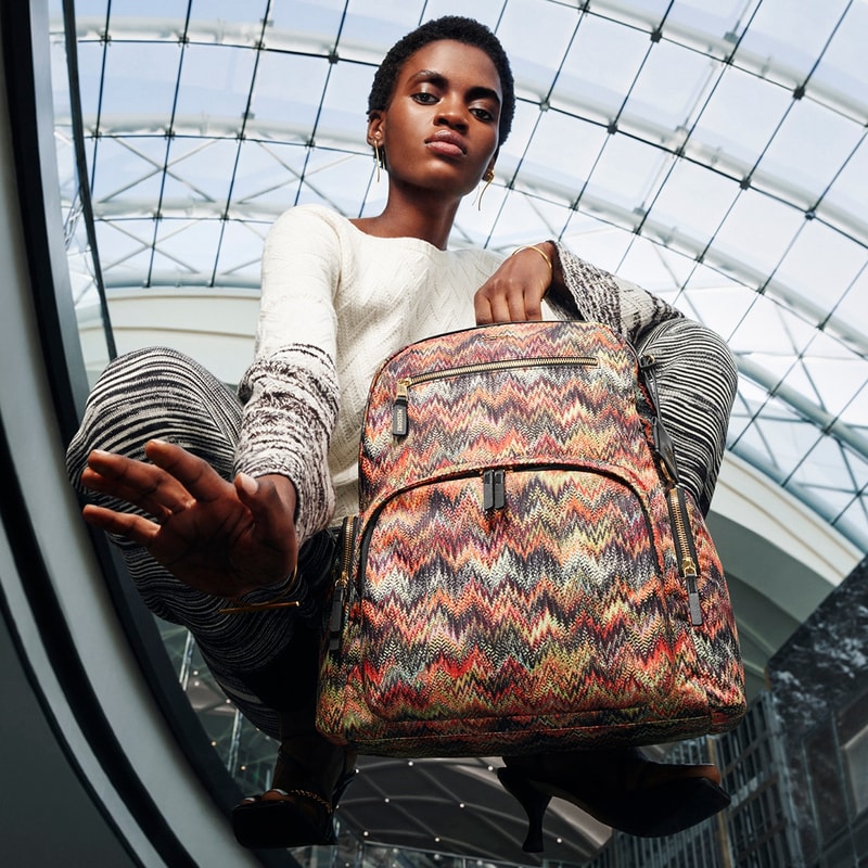 missoni tumi backpack TUMI | MISSONI Collaboration Release Info
