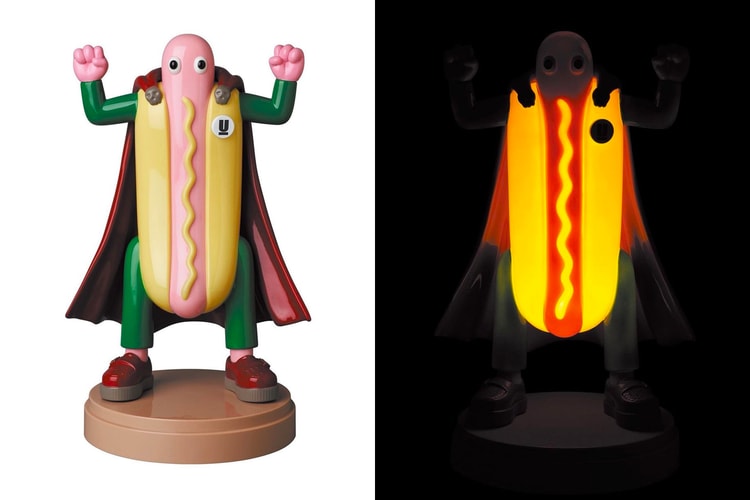 UNDERCOVER x Will Sweeney x Medicom Toy Serve up the Helmut Hot Dog Man Lamp