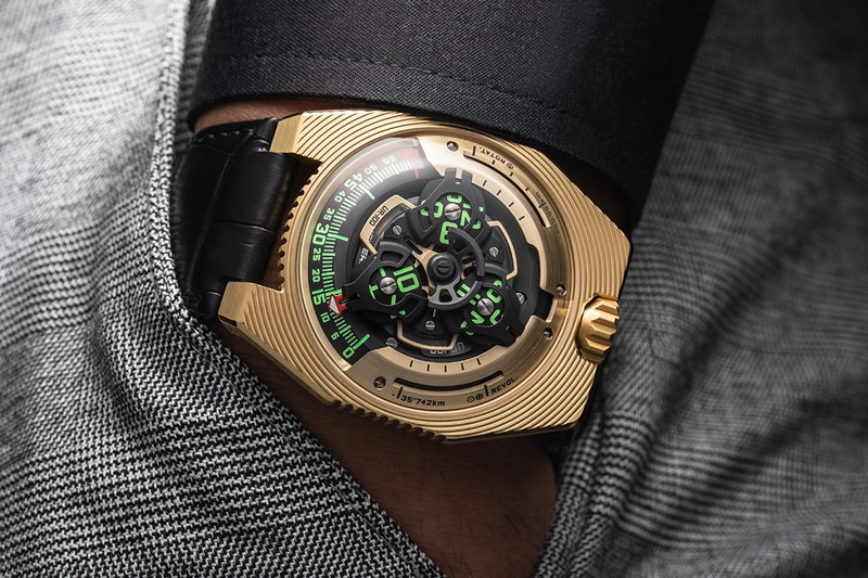 URWERK Recreates Electrum Alloy For Limited Edition UR-100