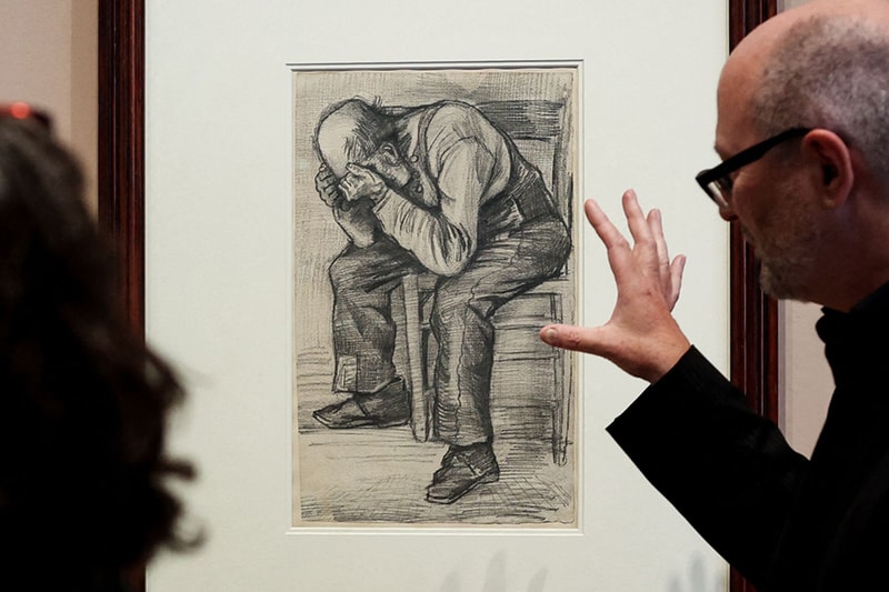 New Vincent Van Gogh Drawing Van Gogh Museum Amsterdam