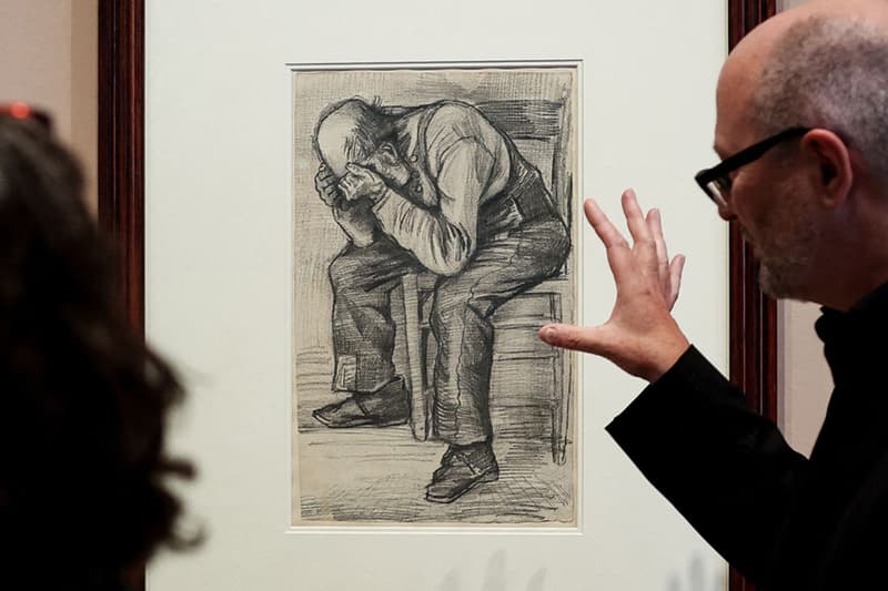 New Vincent Van Gogh Drawing Van Gogh Museum Amsterdam