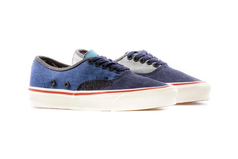 vans authentic dark denim