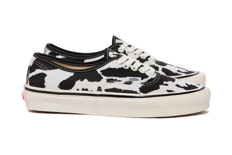 Vans Vault Reveals a Cow-Print Anaheim Factory Authentic 44 DX