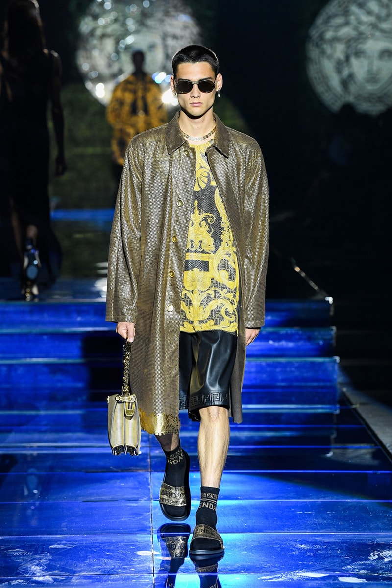 Versace Fendi Fendace Collaboration Milan Fashion Week