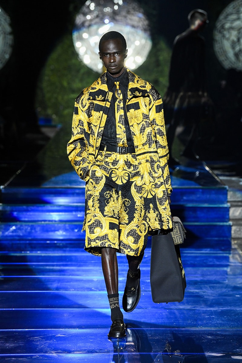 Versace Fendi Fendace Collaboration Milan Fashion Week