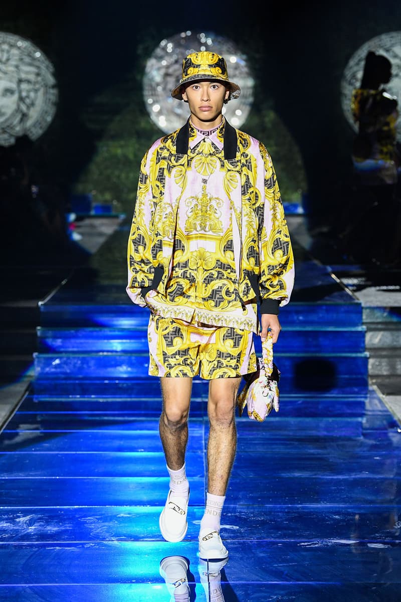 Versace Fendi Fendace Collaboration Milan Fashion Week