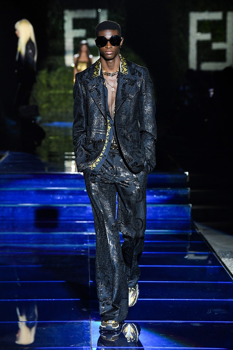 Versace Fendi Fendace Collaboration Milan Fashion Week