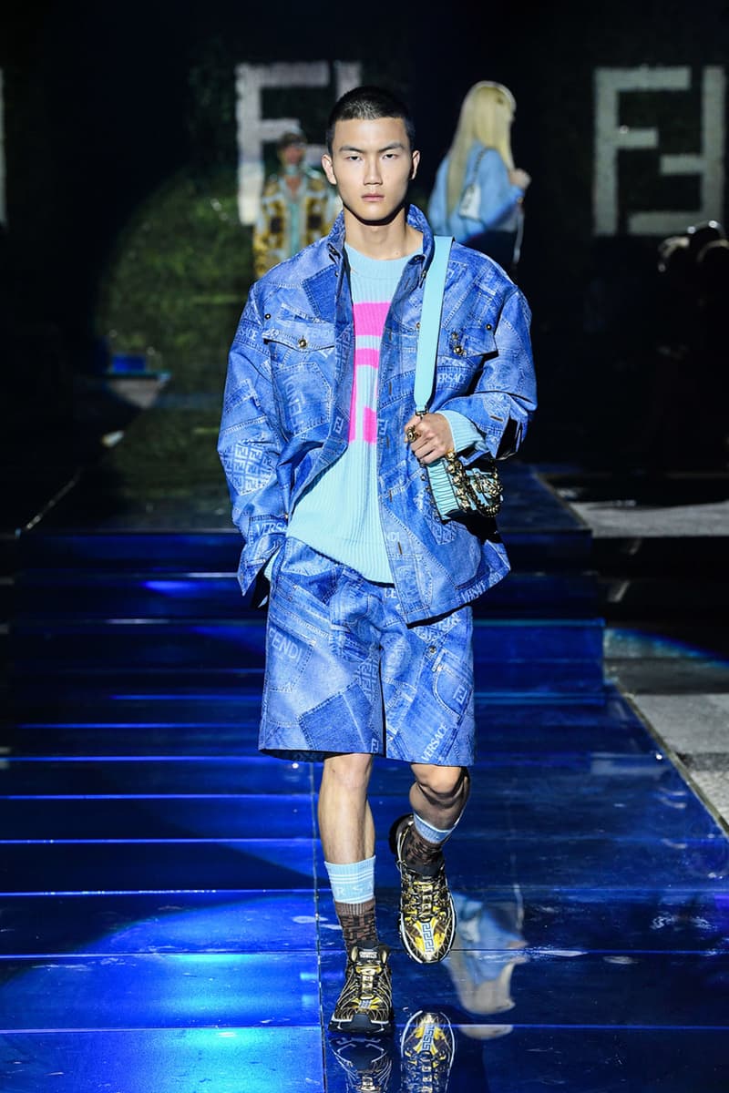 Versace Fendi Fendace Collaboration Milan Fashion Week