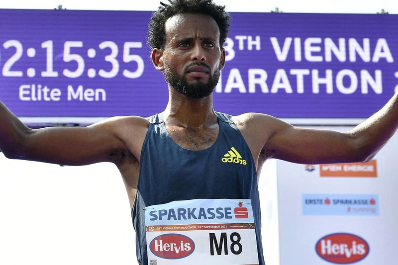 Vienna Marathon Winner Disqualified After His Shoes Were Found 1 Centimeter Too Thick Derara Hurisa Ethiopia race officials Hannes Langer World Athletics four five cm Leonard Langat Adizero Adios Pro 2.0 Adidas Adizero Prime X