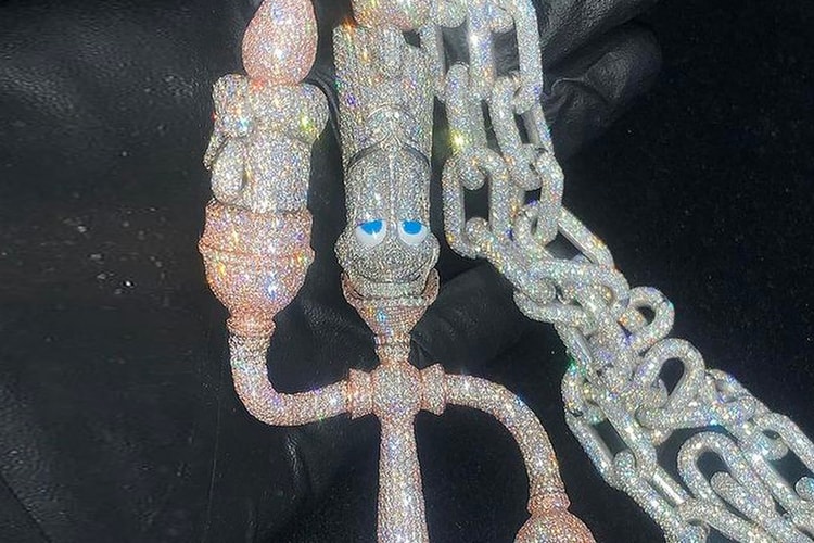 Virgil Abloh Shares His 'Beauty and the Beast' Lumiere Diamond Chain