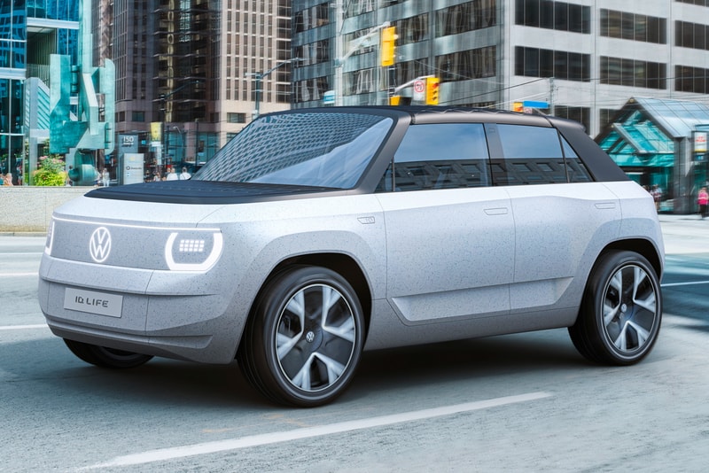Volkswagen ID. LIFE Electric City Car Small EV Motor Show IAA MOBILITY 2021 Compact Crossover Mini Sustainability Concepts