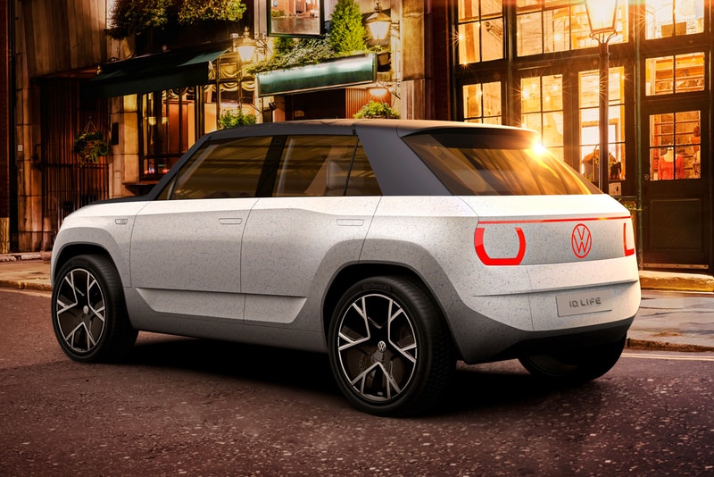 Volkswagen ID. LIFE Electric City Car Small EV Motor Show IAA MOBILITY 2021 Compact Crossover Mini Sustainability Concepts