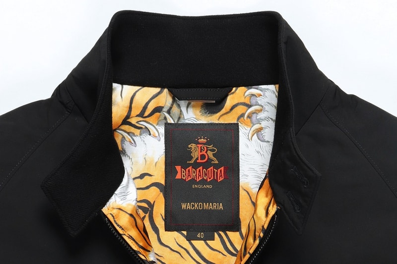 WACKO MARIA Baracuta G9 G4 Collab Release info jackets
