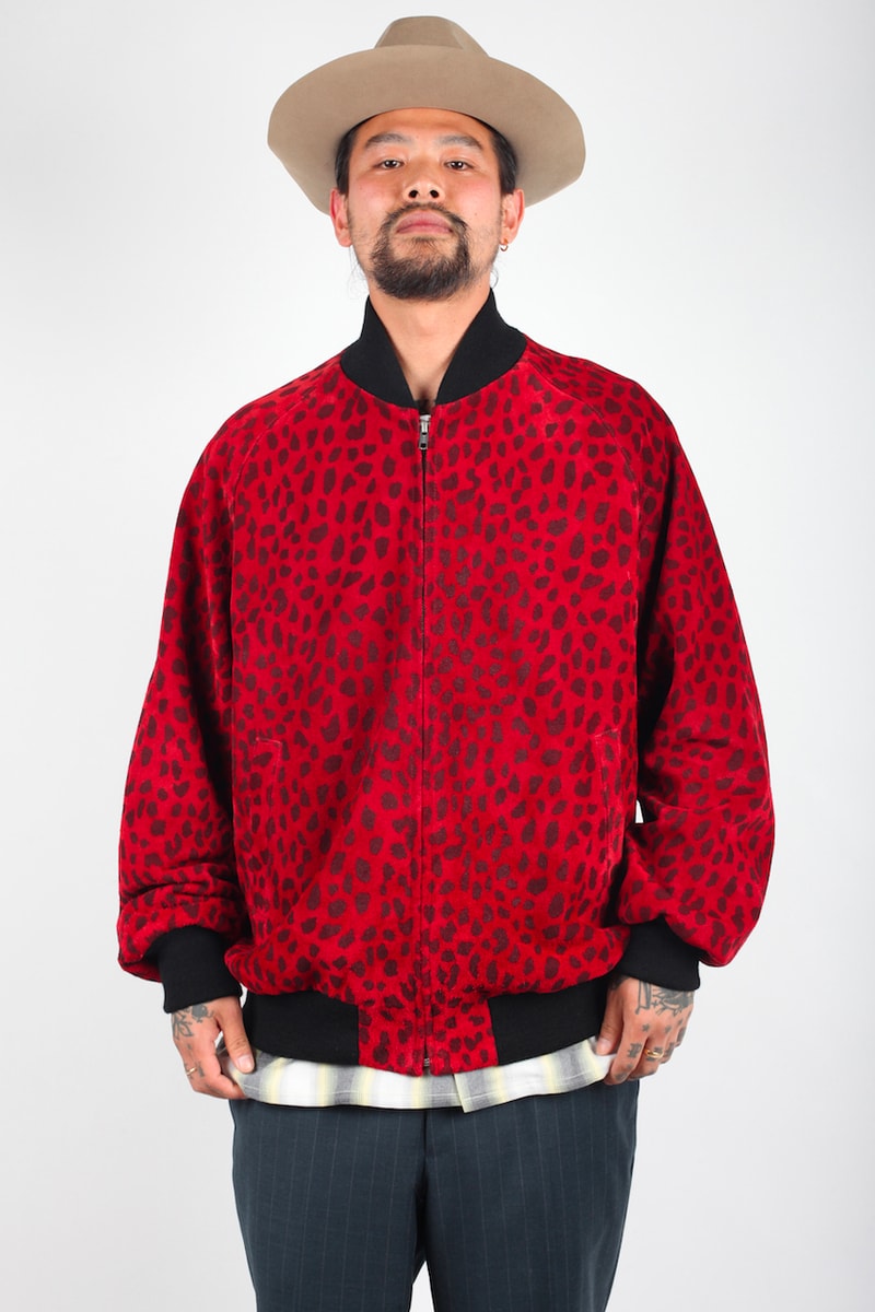Wacko Maria Delivers Bold and Playful Prints for FW21 Keiji Ishizuka Atsuhiko Mori pinstripe pants blazer pattern shirts jacket satin bomber velour tracksuit shirt jacket tiger print leopard print teddy coat collection fall winter 2021 release date lookbook info