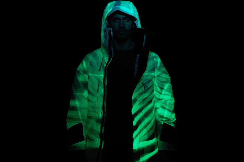 What the Tech? A Look at Vollebak's Solar-Charged Outerwear glow in the dark coat 